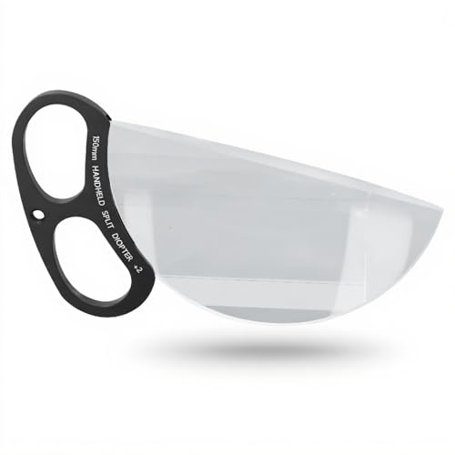 150 Mm 2° Hand Dioptrienfilter, Geteilter Dioptrien Linsenfilter, Filmische Fotografie Effekte, Weiche Lichtqualität, Empfohlener Brennweitenbereich von 35–85 Mm
