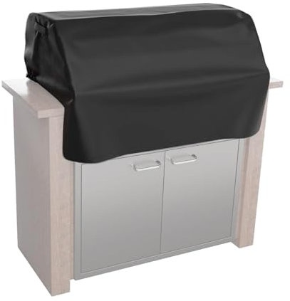 Built-In Grill Cover,Waterproof Heavy Duty BBQ Covers | Heat Resistant Cover for Built-In Grill Countertop, UV Protection