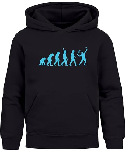 MoonWorks® Kinder Hoodie Jungen BMX Fahrrad Mountainbike BMX Evolution lustig Jungengeschenke