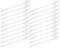 MOBUTOFU Sulated Baby Water Cup Straw 20pcs Replacement Straws for Toddlers Reusable Silicone Straw Set Portable Design