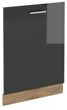Vicco Pannello frontale R-Line, Antracite lucido, 60 cm