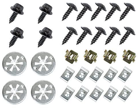 Kit Visserie Attache De Cache Protection Sous Moteur compatible pour A3 LEON TOLEDO OCTAVIA GOLF 4 JETTA NEW BETTLE