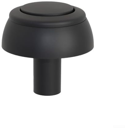 Pulsador de inodoro para Siamp para Storm 33A, botón de repuesto para cisterna de inodoro para 34335077, negro (B)