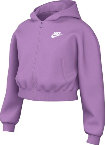 Nike Sportswear Hoodie mit durchgehendem Reißverschluss für ältere Kinder (Mädchen), FN8595