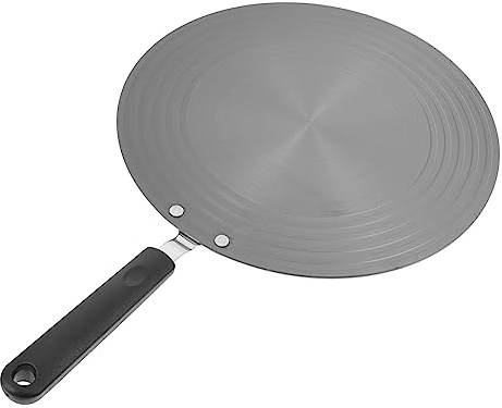 DONFAMDS Praktische Kochplatte mit Abnehmbarem Griff Vielseitig als Wärmeverteiler und Auftauschale für Gas und Induktionsherde Robustes Material 1 Stück für und Camping