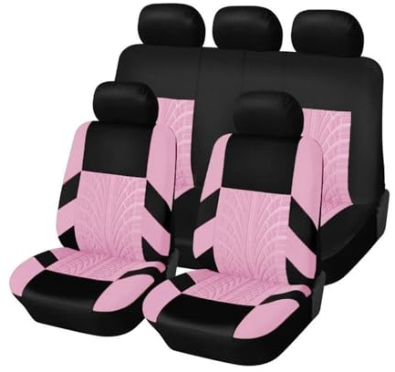MAMXVKVZEU Autositzbezüge Protektor Universal Für SEAT Für Ibiza(ROSA)