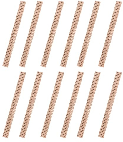 ABOOFAN Gitarrenbinding Minimieren Verzerrung und Optimieren Klang Zierleisten 12 Stück für Akustikgitarren für Übung und Performance