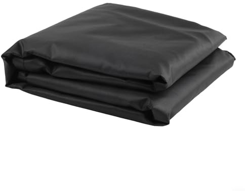 420D Oxford Falt-Bettbezug, für Outdoor-Schutz vor Staub, Regen, Sonne, leicht zu reinigen und platzsparend, schwarze Bettgestellbezüge (99 x 38 x 114 cm)