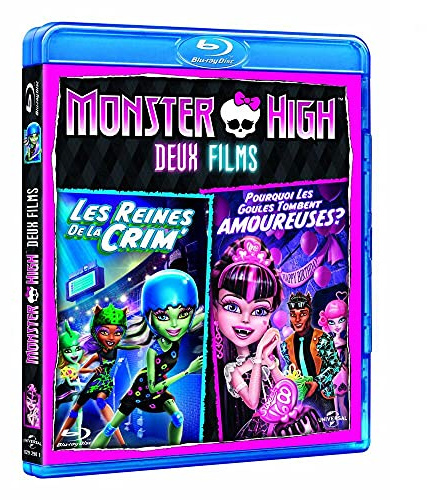 Monster high : les reines de la crim' ; pourquoi les goules tombent amoureuses ? [Blu-ray] [FR Import]