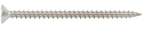 Index tpa240040 – Schraube tirafondo Pozidriv Inox A2 Kopf 90 Senkkopfschrauben Schnitzel 40 lubrificado 4,0 x 040