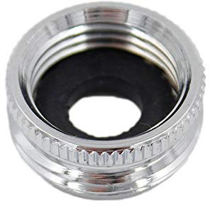 SpiceFlow Adapterstück | 1 Zoll Außengewinde | 3/4 Zoll Innengewinde | Chrom/Messing Reduzierungsstück