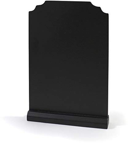 Frau WunderVoll® 5 TAFELN AUS Holz, zum Aufstellen, 21 x 14 cm/zum Beschriften, Kreidetafeln, Tafeln klein, mini Tafeln, Wegweiser, Hochzeit, Tischkarten, Memo, Message, Tischdeko