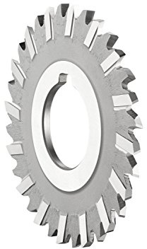 Dormer D76380.0X3.0 Seiten- und Gesichtsfräser, hochbeschichtet, Kobalt HSS Ø 80 mm, Breite 3 mm, Lochdurchmesser 27 mm