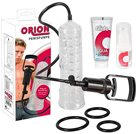 ORION Lovetoy Set Pumpen-Box - 4-teiliges Sexpaket Set für Männer, Sexspielzeugset für Anfänger und Fortgeschrittene