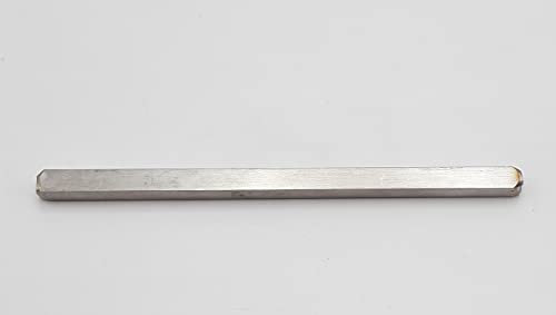 Tige Carré Percée, 6mm x 130mm, Acier Zingué, résistant à la rouille, gris aluminium, dubois industries