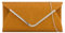 Girly Handbags gewebte Glitzerer Handtasche Clutch (Bronze)