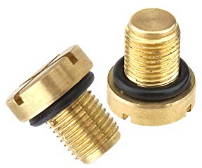 D2D - Vis de purge pour circuit de refroidissement moteur + joint torique en caoutchouc - 17111712788