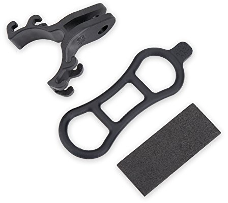 VGEBY Soporte de Soporte de antorcha de Bicicleta, Soporte de Linterna de Bicicleta Compatible para Bicicleta Que Hace Soporte de Clip de Soporte de antorcha