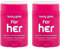 Body Glide „for her“ Anti-Wundreib-Stick – Wirksamer Schutz vor Wundreibung und Blasen. Mit pflegendem Kokos- und Mandelöl. (Sparpack 2x42g)