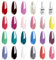 Vishine 24 PCS Soak Off UV Led Gel Nail Polish Plain Range - 22 Color Gel Polish & No Wipe Base and Top Coat Starter Gel Nail 02