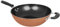 Gr8 Home Large 30cm Induction Copper Wok Non Stick Carbon Steel Frying Pan Stir Fry with Two Handles Kitchen Chinese Cooking Asian Cookware
