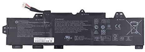 Vvsialeek Batterie TT03XL 56 Wh compatible pour ordinateur portable HP EliteBook 850 G5 850 G6 ZBook 15U G5 15U G6 Series Notebook 932824-2C1 933322-855 932824-421 HSTNN-LB8H HSTNN-DB8K