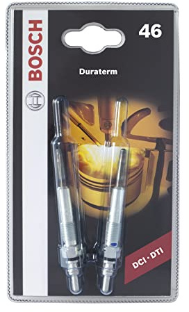 Bosch 0250212902 - Glühkerze Duraterm Glow Plug - Blister – 2er Set - für dieselbetriebene Fahrzeuge