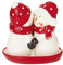 Widdle Gifts Ltd Juego de salero y pimentero de Navidad con muñecos de nieve