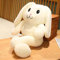 Rabbit Plush Toy, 60cm Hase Kuscheltier Langes Ohr Einstellbare Kaninchen Plüschtier Flauschiger Stofftier Plüschhase Ostern Soft Cuddly Hase Plüschtier Spielzeug für Kinder Mädchen Jungen Geschenk