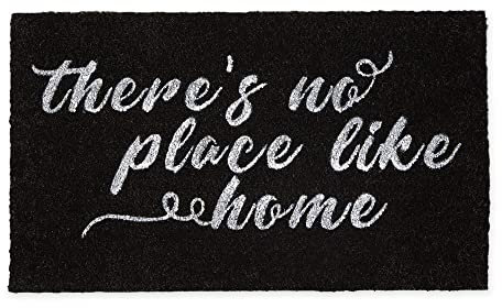 DII Natural Coir Doormat Outdoor Welcome Mat, 17x29, No Place Like Home