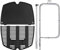 65032 Grillbrennerrohr, 7646 Gusseisenroste und 6506 Grillplatte für Weber Q300, Q320, Q3000, Q3200 Serie, 57060001, 586002 Grills.