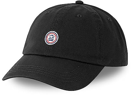 Serge Blanco Cap Herren und Damen, Dad Cap, Schwarz BK