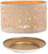 Aroma Silhouette White Leaves Shade & Tray
