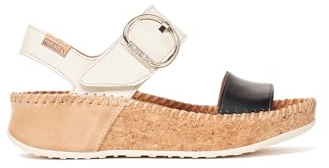 Pikolinos Marina Keilsandalen Damen | Leder | Klettverschluss |