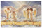Puzzle 1000 Teile für Erwachsene，Vier Engel，Puzzle Puzzle Schwierig Perfektes Pädagogisches Geschenk für Jungen Und Mädchen（38x26cm）-345