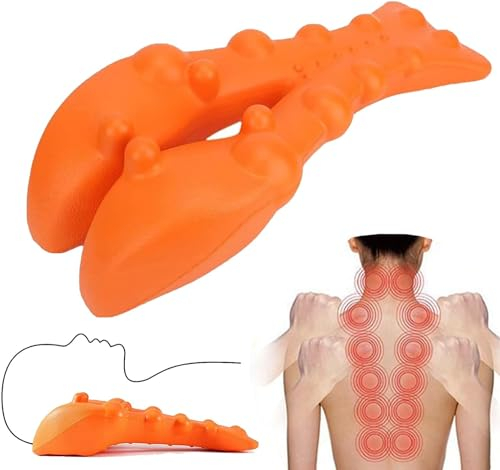 Neuleben Therapoint-Triggerpunkt-Massagegerät Original Rückenstrecker Align Nacken-Kissen,für Nacken-und Schulterentspannung-Oberer Rücken Massagepunkt, Trapezius- Und Nackenmassagegerät