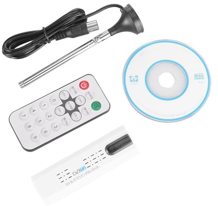 Citywalk USB 2.0 Digital DVB-T/T2 SDR++FM HDTV Sintonizador de TV Receptor
