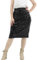 MUNAFIE Damen Glitzer Rock Pailletten Rock Sexy Party Rave Skirt Outfit Wickelrock Röcke für Damen Schwarz-XL