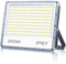 TASINUO Projecteur LED Exterieur 200W, 20000LM Spot LED Extérieur Avec Transformateur, IP67 Imperméable 7000K Blanc Froid Éclairage de Sécurité D'extérieur Pour Terrasse Jardin Stade Usine Garage