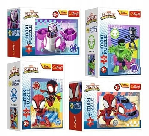 Puzzle Mini Maxi Erstaunlich Spidey Trefl Mix