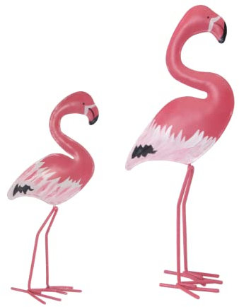 BCOATH Flamingo Kunstharz Dekofigur 1 Paar Kreative Heimdekoration
