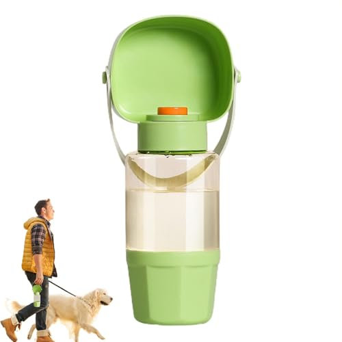 Botella de agua para perros que caminan, botella de agua potable para perros, taza de agua portátil para perros | Vasos multifuncionales, botella antifugas para perros, vaso de exterior para la m