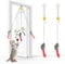 Cat Toys for Indoor Cats - 2 Pack Door Hanging Interactive Self Playing Toys With Squeaky Sound and Feather Tail, Chase Exercise Relief Mouse Toy, No Batteries Required