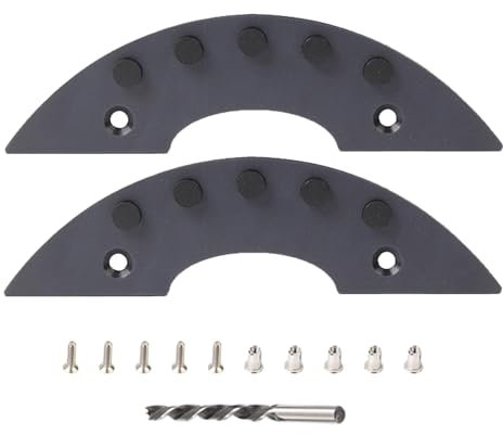Skateboard-Zubehör, Longboard Tail Guard, 2 Stück Longboard Spark Plate – Die Tail Plate, Skateboard Friction Spark Tool in Schwarz für coolen Spark-Effekt