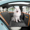 pecute Hundedecke Auto Rückbank - Wasserdicht und rutschfest Hundematte mit Autositzverlängerung, Hunde-Sicherheitsgurt für Auto, SUV, LKW, Lagerung im Auto,bis zu 180 kg