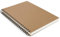 A4 Skizzenbuch - 120 Seiten starkes Zeichenpapier spiralgebundenes 160 g/m² Hardcover Zeichenbuch geeignet für Skizzen Illustrationen Porträts (Braun)