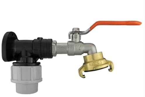 AP Supplies Wall Flange Kit 20mm MDPE, Lever Tap, Geka