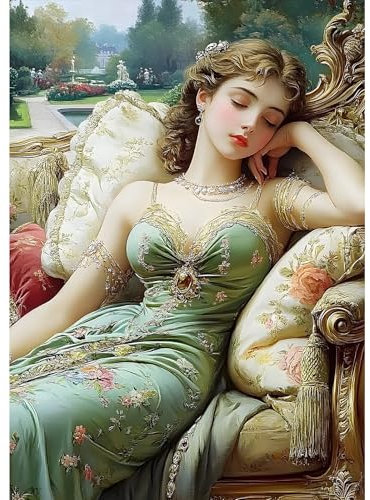 MXJSUA 5D Diamond Painting, Belleza Del Jardín Diamond Painting Kit Completo, Manualidades Adultos DIY Cristal Pintura De Diamante Para, Painting Para Decoración De Pared Del Hogar 30x40cm