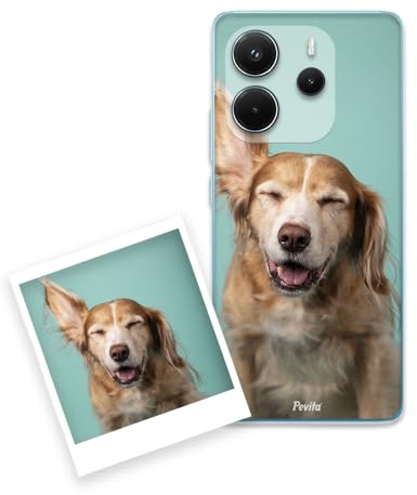 Pevita Funda Personalizada para Redmi Note 14 5G – Carcasa de Móvil con Tu Foto o Diseño – Silicona TPU Flexible – Impresión Premium Duradera – Regalo Original