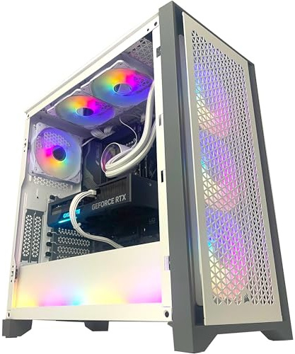 ginger6 Gaming PC Desktop 14ZF1R-8WX - Intel Core i7 14700Kf Processor, Radeon RX 9070 16GB Graphics, 2TB M.2 NVMe SSD, 64GB DDR5, Z790, Wi-Fi 6E 802.11ax, Liquid Cooled, Windows 10 Home